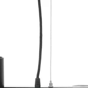 Cheap Arcchio Brinja suspension noire 5 lampes longue