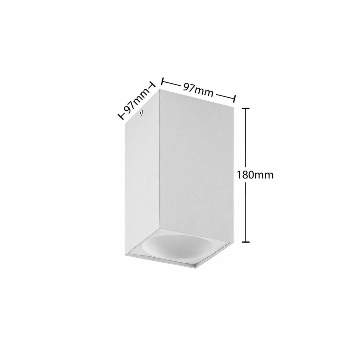 arcchio_hinka_plafonnier_angulaire_cm_blanc_1.webp Store Arcchio Hinka plafonnier, angulaire, 18 cm, blanc