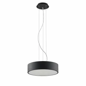 Hot Arcchio Suspension LED Noabelle, noir, 40 cm, métal