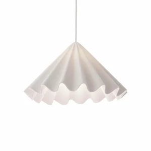 Outlet Audo Copenhagen Audo suspension Dancing, blanc, Ø 65 cm, feutre