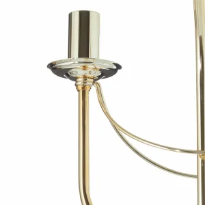 Cheap Euluna Avec finition dorée - beau lampadaire Retro