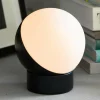 Online Beacon Lighting Beacon Lampe à poser Mikoh, métal noir, verre