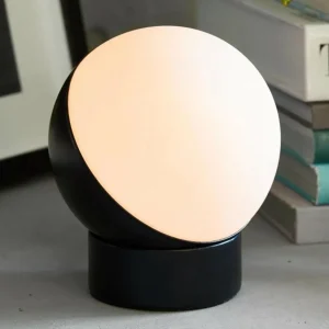 Online Beacon Lighting Beacon Lampe à poser Mikoh, métal noir, verre