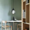 Store Beacon Lighting Beacon Suspension Solis, noir, métal, verre, Ø 19 cm