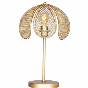 New By Rydéns Daisy lampe à poser, doré mat