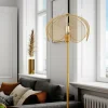 Sale By Rydéns Daisy lampe sur pied, doré mat