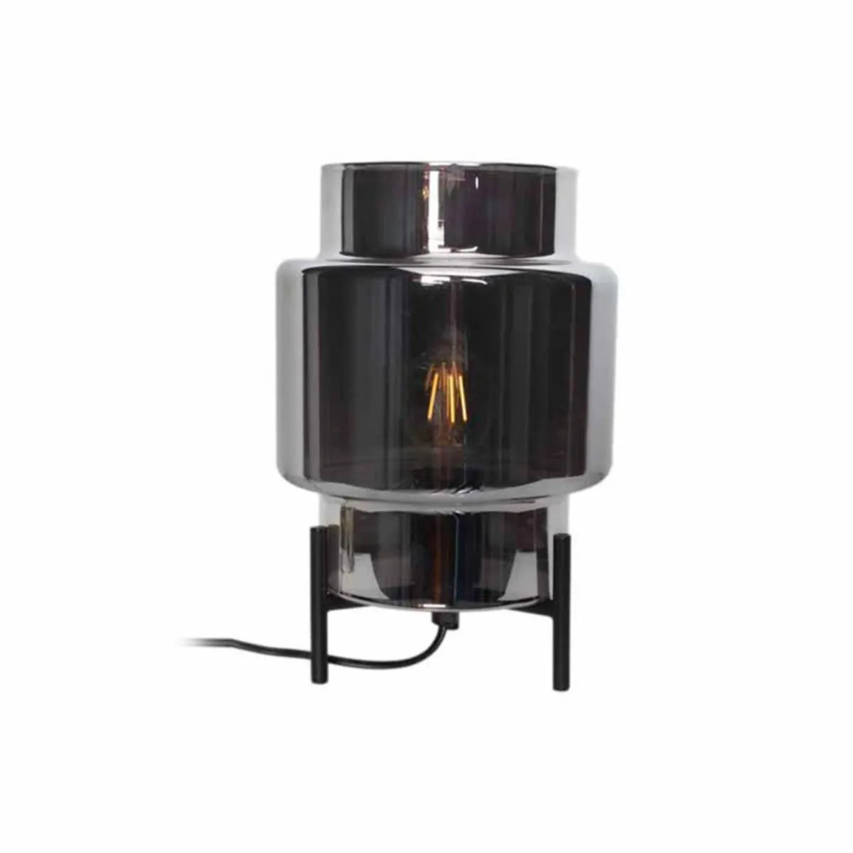 by_rydns_ebbot_lampe__poser_gris_fum___cm_0.webp Online By Rydéns Ebbot lampe à poser, gris fumé, Ø 26,5 cm