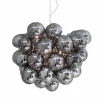Outlet By Rydéns Grande suspension, 50 cm, gris fumé