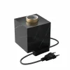 Hot Calex Square Marble lampe à poser, noire