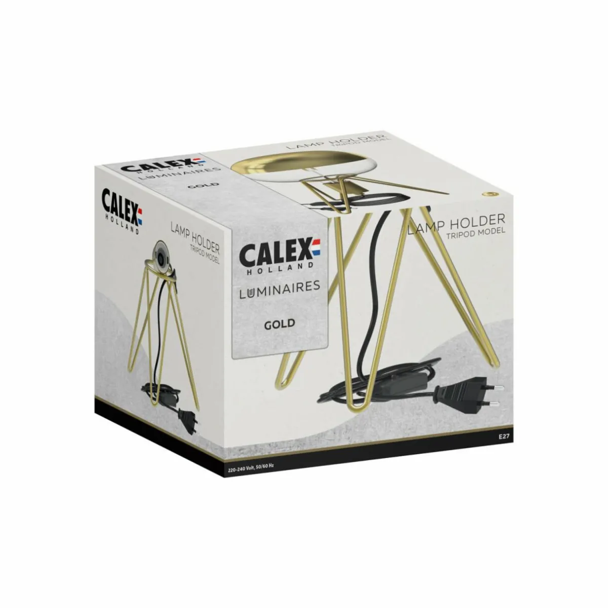 calex_tripod_lampe__poser_dore_0.webp Discount Calex Tripod lampe à poser, dorée