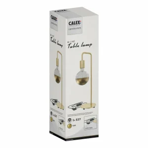 Cheap Calex U-Line lampe à poser, câble de 1,5 m, dorée