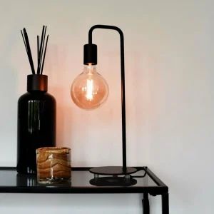 Flash Sale Calex U-Line lampe à poser, câble de 1,5 m, noire