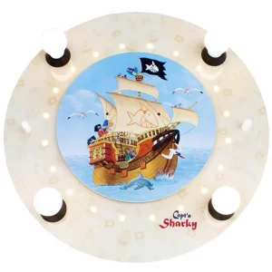 Flash Sale Elobra Capt'n Sharky applique avec effets LED