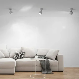Hot Eko-Light Cloudy spot pour plafond à une lampe blanc