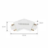 Online Lindby Connecteur Lumaro, blanc, 135°, plastique