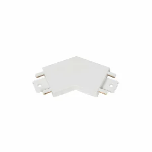 Online Lindby Connecteur Lumaro, blanc, 135°, plastique