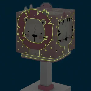 Shop Dalber Baby Jungle lampe à poser pour enfant, rose