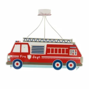 Best Dalber Fire Truck suspension camion pompier, rouge