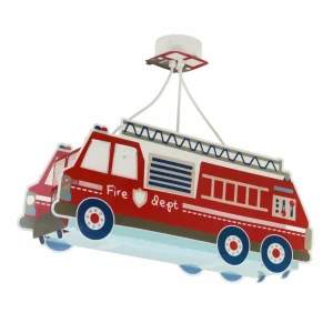 Best Dalber Fire Truck suspension camion pompier, rouge