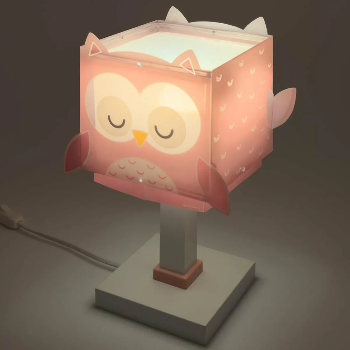 dalber_lampe__poser_little_owl_rose_0.webp Best Dalber lampe à poser Little Owl, rose