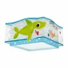 Discount Dalber Little Shark plafonnier motif mer 1 lampe