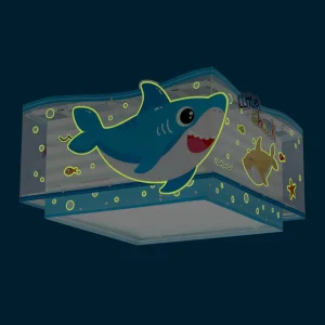 Discount Dalber Little Shark plafonnier motif mer 1 lampe
