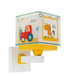 Hot Dalber my Farm applique pour enfant avec prise