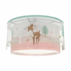 Shop Dalber Plafonnier pour enfants Loving Deer, motif chevreuil