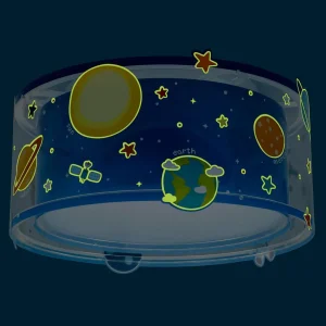 Hot Dalber Planets plafonnier, motif espace