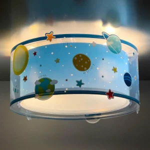 Hot Dalber Planets plafonnier, motif espace