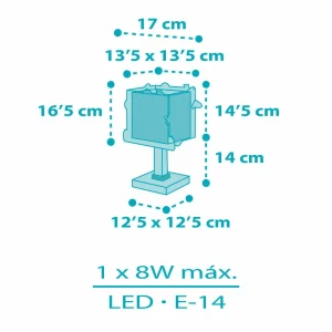 Best Sale Dalber Rocket lampe à poser pour chambre d’enfant