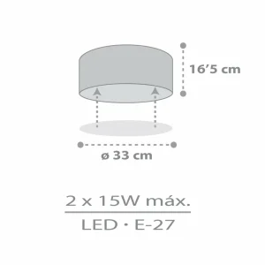 Best Dalber Star Light plafonnier pour enfants blanc