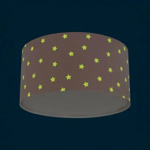 Best Dalber Star Light plafonnier pour enfants rose