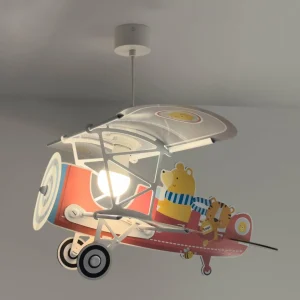 Shop Dalber Suspension Teddy Plane, multicolore, bois/plastique