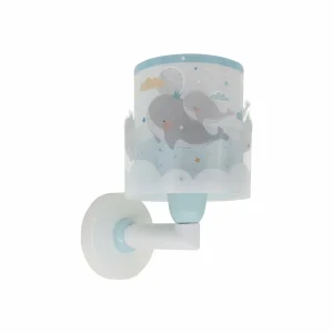 Fashion Dalber Whale Dreams applique murale, bleue