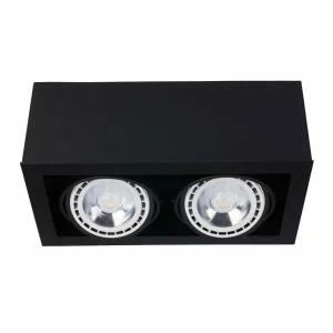 Best Sale Nowodvorski Lighting Downlight Box II, à deux lampes, noir
