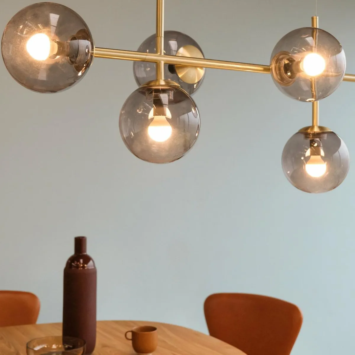 dyberg_larsen_como_suspension___lampes_laiton_0.webp Shop Dyberg Larsen Como suspension, à 5 lampes, laiton