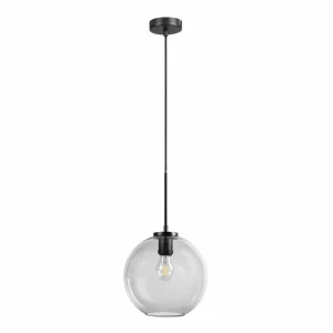 Clearance Dyberg Larsen Loop suspension 25 cm fumé/noir