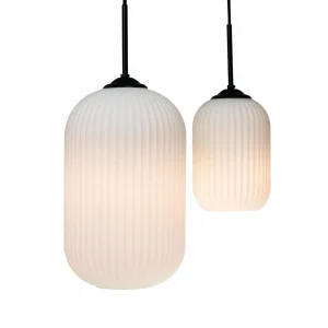 Cheap Dyberg Larsen Riflet suspension en verre, Ø 20 cm