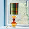 Hot EBB & FLOW Futura M lampe table rouille/Banarasi