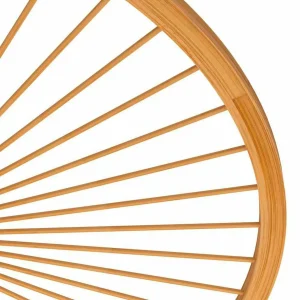 Clearance EGLO Leominster plafonnier abat-jour rond en bois