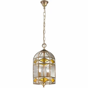 Hot Cremasco Emilia - suspension avec verre cathédrale