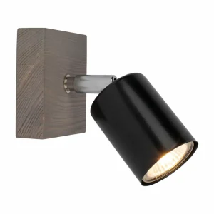 Shop Envostar Alara spot mural à 1 lampe pin gris