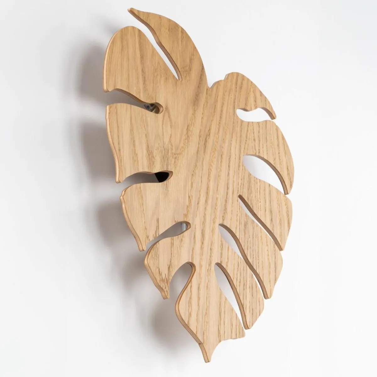 envostar_applique_murale_folah_forme_de_feuille_bois_clair__x__cm_4.webp Best Envostar applique murale Folah, forme de feuille, bois clair, 40 x 35 cm
