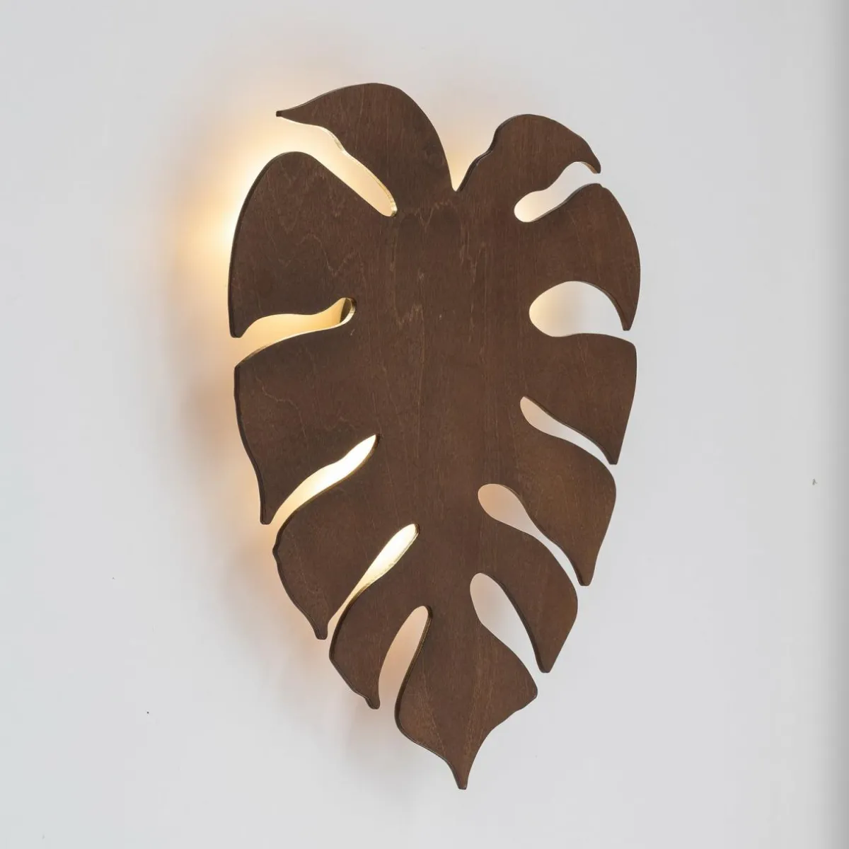 envostar_applique_murale_folah_forme_de_feuille_noyer__x__cm_2.webp Flash Sale Envostar applique murale Folah, forme de feuille, noyer, 40 x 35 cm