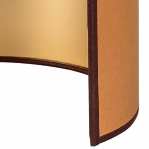 Shop Envostar applique murale Idun marron hauteur 24 cm matériau naturel vegan