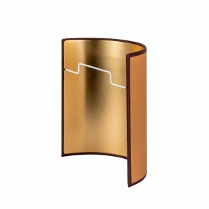 Shop Envostar applique murale Idun marron hauteur 24 cm matériau naturel vegan