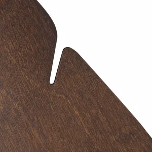 Flash Sale Envostar applique murale Lehti, forme de feuille, noyer, 69 x 24 cm