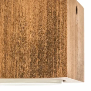 Flash Sale Envostar Ernest downlight GX53 en bois, angulaire