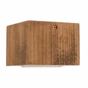 Flash Sale Envostar Ernest downlight GX53 en bois, angulaire